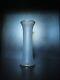 Ancien grand vase cristal dégagé a l'acide cristal Saint ST Louis et or 34,5 cm