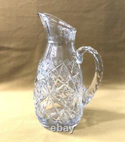 Ancien pichet / broc / verseuse en cristal BACCARAT modèle LAGNY 26,5 cm Carafe