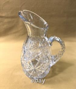 Ancien pichet / broc / verseuse en cristal BACCARAT modèle LAGNY 26,5 cm Carafe