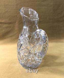 Ancien pichet / broc / verseuse en cristal BACCARAT modèle LAGNY 26,5 cm Carafe