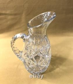 Ancien pichet / broc / verseuse en cristal BACCARAT modèle LAGNY 26,5 cm Carafe