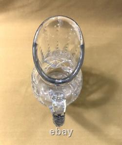Ancien pichet / broc / verseuse en cristal BACCARAT modèle LAGNY 26,5 cm Carafe