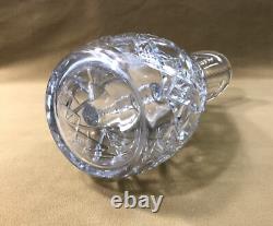 Ancien pichet / broc / verseuse en cristal BACCARAT modèle LAGNY 26,5 cm Carafe