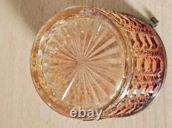 Ancien poudrier BACCARAT en cristal Art déco du début XX