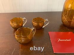 Ancien service à liqueur cristal de Baccarat (prix du lot)