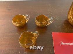 Ancien service à liqueur cristal de Baccarat (prix du lot)