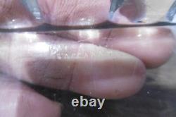 Ancien service à liqueurs en cristal de Baccarat émaillé doré