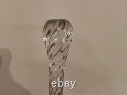 Ancien service huilier vinaigrier signé BACCARAT, modèle BAMBOU, fin XIXe