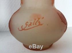 Ancien vase Gallé authentique