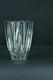 Ancien vase Moderniste étoile en Cristal de Saint Louis 1950 vintage déco