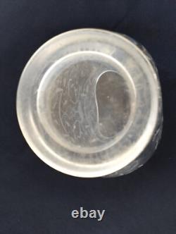 Ancien vase cristal BACCARAT modele MICHEL ANGE gravé