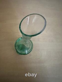 Ancien vase cristal st louis bicolore soliflore vintage annees 70 / 80