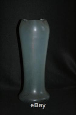 Ancien vase verre soufflé émaillé Legras art nouveau fin XIX ème