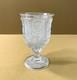 Ancien verre &agrave; pied CHARLES X cristal 15 cm (Le Creusot Baccarat Saint Louis)