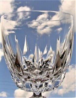 Ancien verre à vin en cristal x6 Eau Vin Raisin Daum Baccarat St Louis