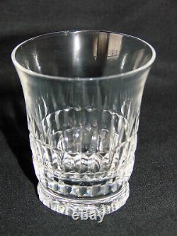 Ancien verre cristal x 6 signé Daum Nancy France- Antique French Glass