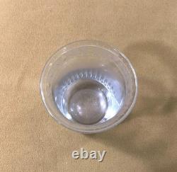 Ancien verre / gobelet forme tulipe en cristal Epoque EMPIRE RESTAURATION XIXème