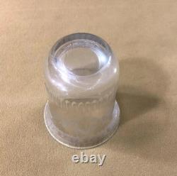 Ancien verre / gobelet forme tulipe en cristal Epoque EMPIRE RESTAURATION XIXème
