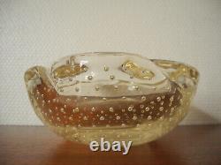 Ancien vide poche cristal Daum France déco vintage french crystal cup pin tray