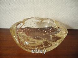 Ancien vide poche cristal Daum France déco vintage french crystal cup pin tray