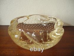 Ancien vide poche cristal Daum France déco vintage french crystal cup pin tray