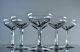 Ancienne 6 Coupes A Champagne Cotes Large Cristal Modele Genova Baccarat Signe