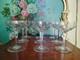 Ancienne 9 Coupes A Champagne Cotes Large Cristal Modele Genova Baccarat Signe