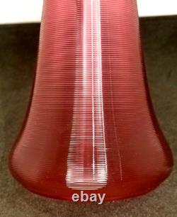 Ancienne Aiguière En Cristal Et Étain