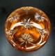 Ancienne Bonbonni&egrave;re En Cristal De Baccarat Overlay Orange