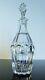 Ancienne Carafe A Cave Digestif Cristal Massif Taille Moule Baccarat 1841
