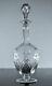 Ancienne Carafe A Vin Cristal Massif Taille Modelé 9255 Baccarat Signee