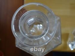 Ancienne Carafe A Vin En Cristal De Qualite Epoque 1930 Art Deco