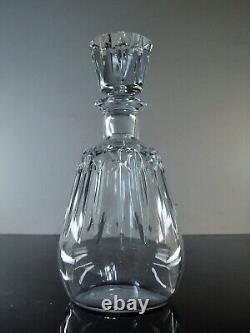 Ancienne Carafe A Whisky Ou Vin En Cristal Modele Ile De France Baccarat Signe