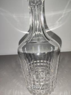 Ancienne Carafe Cristal Baccarat Modèle Nancy Circa 1900
