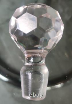 Ancienne Carafe Cristal Rouge/Baccarat /19 ème/antique crystal decanteur