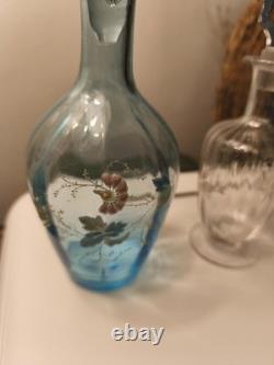 Ancienne Carafe Emaillee Legras