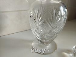 Ancienne Carafe En Cristal Baccarat Signe