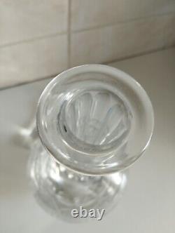 Ancienne Carafe En Cristal Baccarat Signe