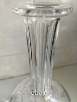 Ancienne Carafe En Cristal Baccarat Signe