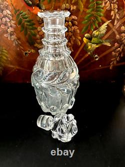 Ancienne Carafe En Cristal Epoque Charles X Le Creusot Xixeme