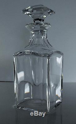 Ancienne Carafe En Cristal Masiff Taille Baccarat Signe