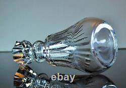 Ancienne Carafe En Cristal Masiffe Taille Modelé Piccadilly Baccarat Signee