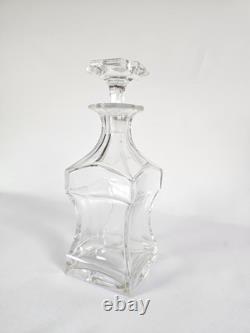 Ancienne Carafe Pour Cave à Liqueur en Cristal Attribué à Baccarat N2