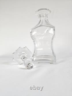 Ancienne Carafe Pour Cave à Liqueur en Cristal Attribué à Baccarat N2