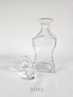 Ancienne Carafe Pour Cave à Liqueur en Cristal Attribué à Baccarat N2