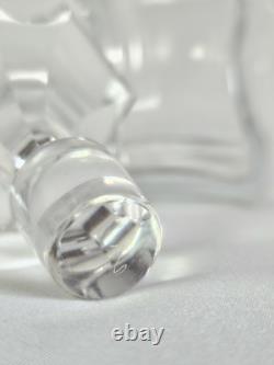 Ancienne Carafe Pour Cave à Liqueur en Cristal Attribué à Baccarat N2