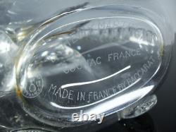 Ancienne Carafe Whisky Cognac Cristal Modelé Remy Martin Baccarat Signe