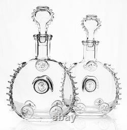 Ancienne Carafe Whisky Cognac Cristal Modelé Remy Martin Baccarat Signe