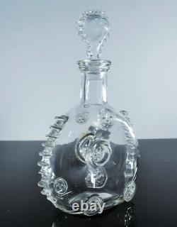 Ancienne Carafe Whisky Cognac Cristal Modelé Remy Martin Baccarat Signe