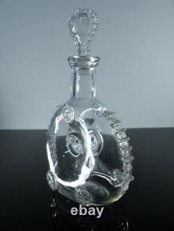 Ancienne Carafe Whisky Cognac Cristal Modelé Remy Martin Baccarat Signe